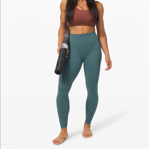 lululemon desert teal leggings
